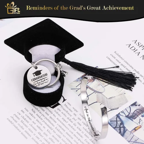 Vista 5 de GiftAmaz Juego de regalos de graduación 2026 para ella, cesta de regalo de felicitaciones de graduación de clase 2026, incluye taza de café