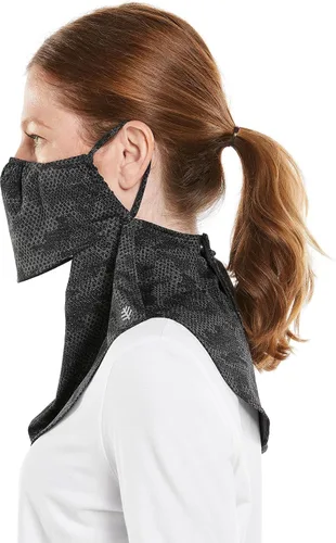 Vista 3 de Coolibar UPF 50 Crestone - Máscara facial UV para hombre y mujer protección solar