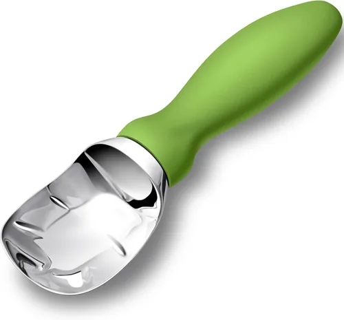 Vista 14 de Rainspire Cuchara de helado de acero inoxidable con mango cómodo, cuchara para helado resistente, pala para helado, ideal para cucharas de helado