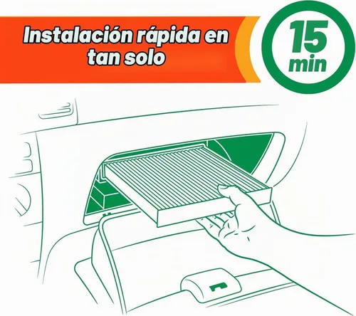 Vista 7 de Filtro de aire de cabina FRAM Fresh Breeze con carbón activado y bicarbonato de sodio Arm & Hammer, CF8813A para vehículos Honda