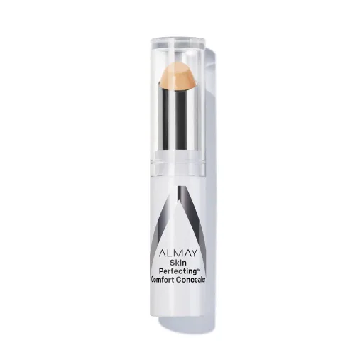 Vista 9 de Almay Corrector de Comodidad que Perfecciona la Piel, Maquillaje Facial, Cobertura Completa, Acabado de Aspecto Natural, Libre de Crueldad, Medio