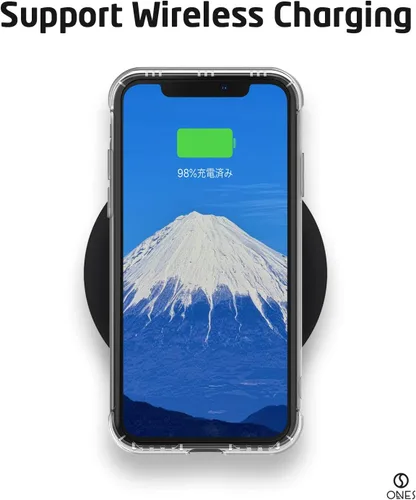 Vista 8 de ONES Funda delgada transparente para iPhone 12 Pro Max - Protector de silicona TPU suave con protección militar contra caídas, bolsas de aire a