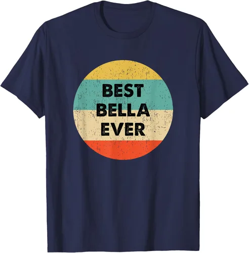 Vista 73 de Bella Name - Camiseta, Negro, S