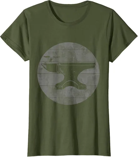 Vista 34 de Vintage herrería forja retro regalo para la camiseta del herrero Negro
