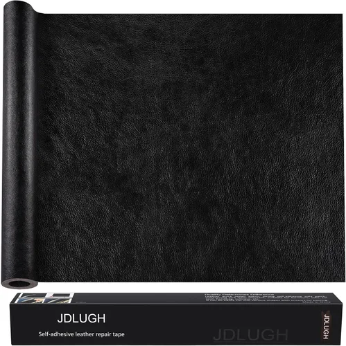 Vista 13 de JDLUGH Cinta de parche de reparación de cuero para sofá, 3.5 x 60 pulgadas, autoadhesiva para sofá, asiento de auto, silla de oficina, muebles