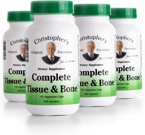 Vista 10 de Complemento dietético para tejidos y huesos completos de Dr Christopher, 100