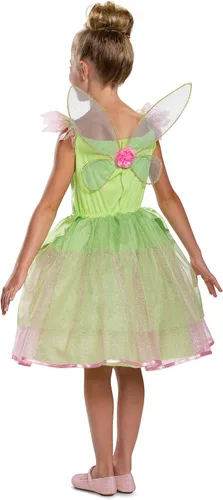 Vista 2 de Disfraz de Tinker Bell clásico para niñas