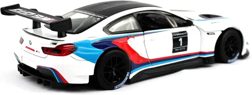 Vista 3 de Motor City Classics 1:24 2018 BMW M6 GT3 - Blanco - Optimum Diecast