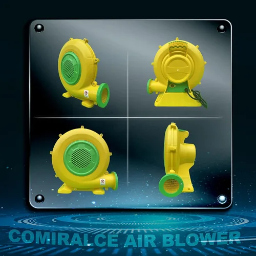 Vista 3 de Soplador de aire de 370/550/750/950 vatios, soplador de aire inflable para casa de rebote, soplador de castillo inflable al aire libre y toboganes