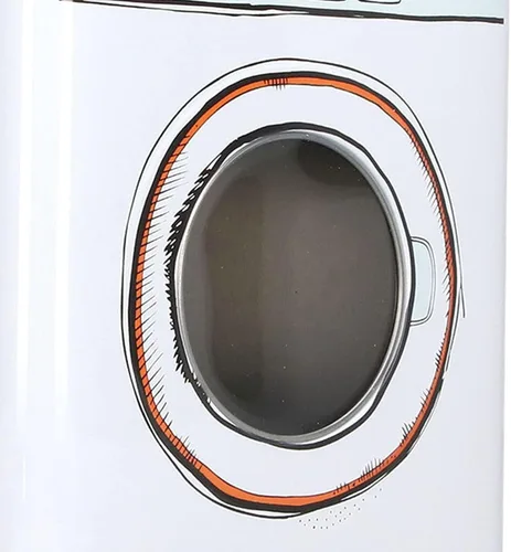 Vista 8 de Lavadora de gran capacidad para modelado de detergente en polvo con ventana de perspectiva, caja de almacenamiento multifuncional para aperitivos