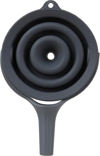 Vista 5 de Dexas POP - Embudo de silicona plegable pequeño, 2.5 pulgadas de diámetro, color gris