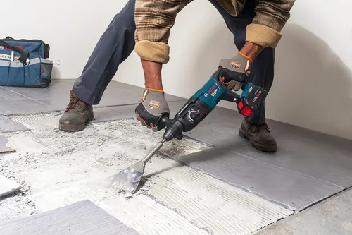 Vista 7 de Bosch Rascador de suelo SDS-plus Bulldog de 5 pulgadas x 11 pulgadas HS1418