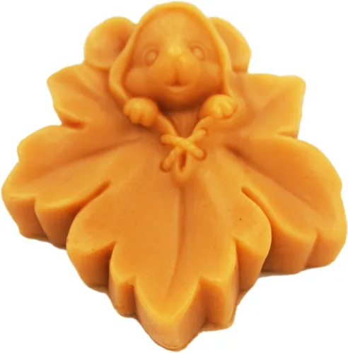 Vista 5 de Molde de ratones de hoja de arce S301 Craft Art Silicone Soap Mold Craft Moldes Craft Moldes DIY moldes de jabón hechos a mano