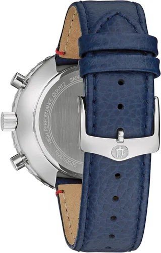 Vista 3 de Bulova Reloj de cuarzo serie Archive 'Chronograph C' para hombre, plateado