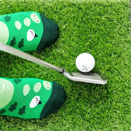 Vista 9 de I'd Rather Be - Calcetines divertidos para hombres y mujeres, regalos para golf, caza, camping, senderismo, esquí, lectura, deportes y mucho más