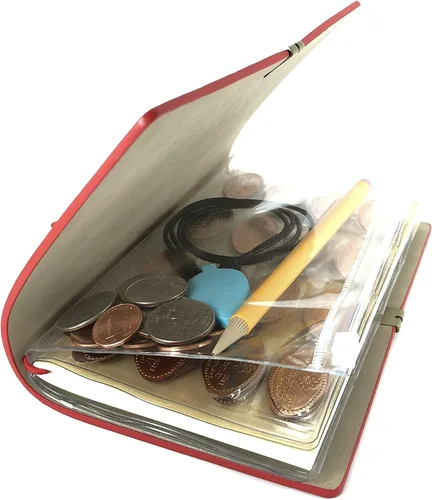 Vista 7 de El Penny Journal tiene capacidad para 146 monedas, el mejor libro de colección de recuerdos para tu colección de monedas con capacidad para 128