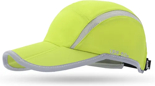 Vista 44 de ELLEWIN Gorra de béisbol unisex UPF 50 sin estructura, con pico grande y plegable