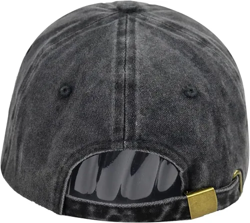 Vista 3 de SHANVANKE Sombrero de Navidad para hombres y mujeres gorra de béisbol ajustable de Papá Noel desgastada regalos para suministros de fiesta festiva