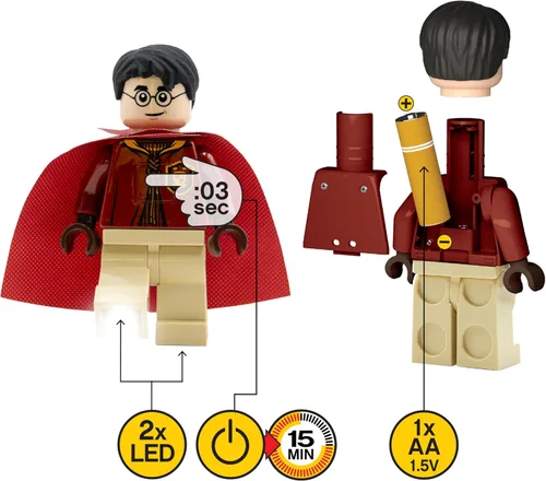 Vista 4 de LEGO - Linterna de antorcha de Harry Potter - Quidditch de Harry Potter (TO50)