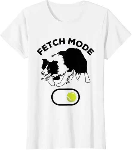 Vista 18 de Border Collie Stuff - Camiseta de pelota de tenis para hombre, Border Collie Fetch, Blanco Gris Oscuro