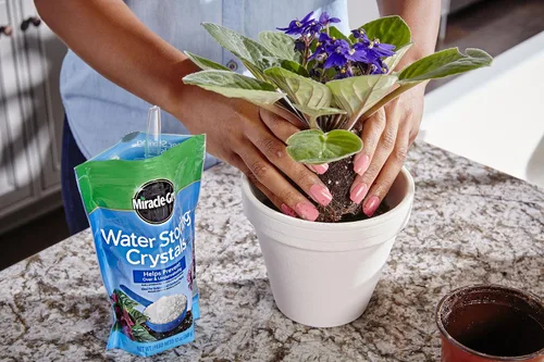 Vista 4 de Miracle-Gro Cristales para almacenar agua, 12 onzas