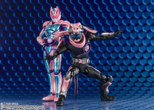 Vista 7 de TAMASHII NATIONS - Kamen Rider Revice - Kamen Rider Revi Rex Genome, Bandai Spirits S.H.Figuarts Figura de acción Genoma Revi Rex