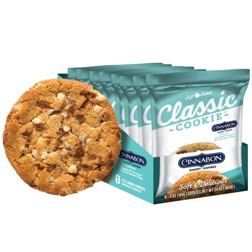 Vista 16 de Classic Cookie, Galletas horneadas suaves, galletas S'mores, 3 onzas, paquete de 8