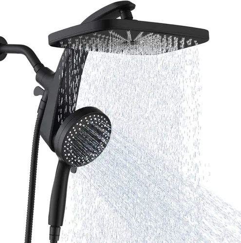 Vista 14 de Rain Shower Head with Handheld Showerhead, Nickel 1.75GPM 460311 Níquel