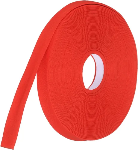 Vista 191 de MECCANIXITY Cinta al bies de doble pliegue de 1 pulgada, cinta al bies de poliéster continua a granel para coser, costura, acolchado, dobladillo