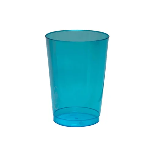 Vista 16 de Vasos de plástico para fiestas de Party Essentials, 9 onzas de capacidad, con brillo, Variado neón, 500