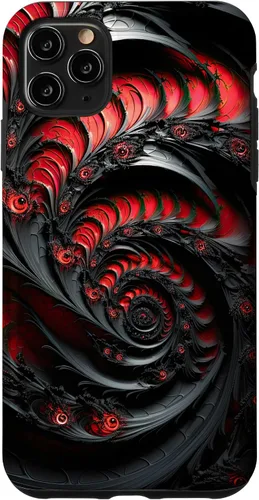Vista 25 de Funda mecánica biomecánica para iPhone 14 Pro Alien