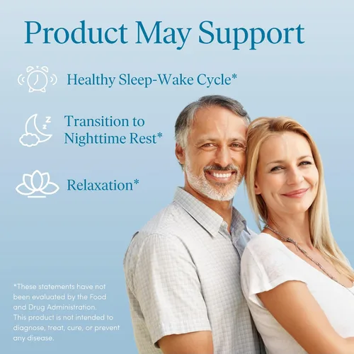 Vista 4 de The 'Pause Life Suplemento para dormir, mezcla nocturna sin hábito de magnesio, melatonina microactiva y L teanina, apoyo para dormir y relajación