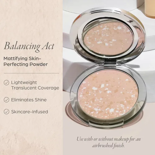 Vista 2 de PÜR MINERALS Balancing Act - Polvo perfeccionador de la piel matificante