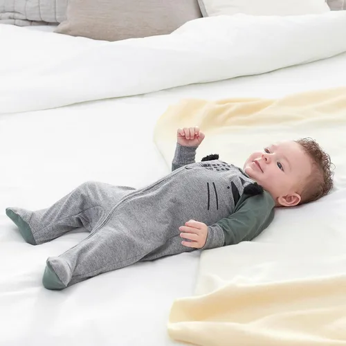 Vista 3 de Gerber Sleep 'n Play - Mamelucos para niños, paquete de 4