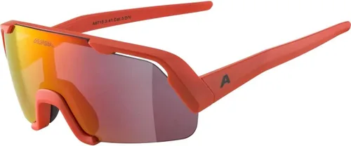 Vista 7 de ALPINA Gafas de ciclismo ligeras y espejadas para niños con 100% protección UV, Rocket Youth
