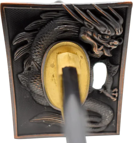 Vista 5 de Snake Eye Tactical Espada afilada samurái hecha a mano clásica espada pesada de arte marcial real (SE-906-9)
