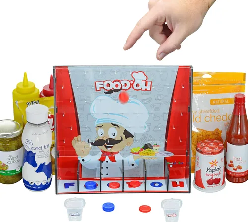 Vista 2 de Fairly Odd Novelties Food'oh Food - Juego de brebaje de alimentos - Hoopla Toys - Divertida noche de juegos familiares para niños, adolescentes