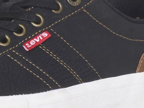 Vista 8 de Levis Miles WX Stacked Classic - Zapatos deportivos para hombre CarbónNegro