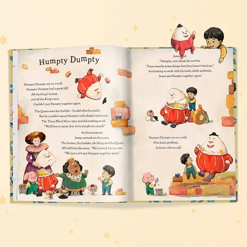 Vista 5 de Your Treasury of Nursery Rhymes - A Personalized Book for Babies & Children - Wonderbly (Hardcover)