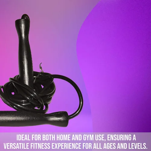 Vista 6 de Cuerda de saltar de velocidad para todas las edades, sin enredos, cable rápido, ideal para ejercicios en casa, cardio, boxeo y entrenamientos