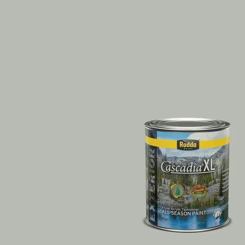 Vista 23 de Rodda Paint CASCADIA XL - Pintura satinada exterior e imprimación en uno, 1 galón, hoja de aloe