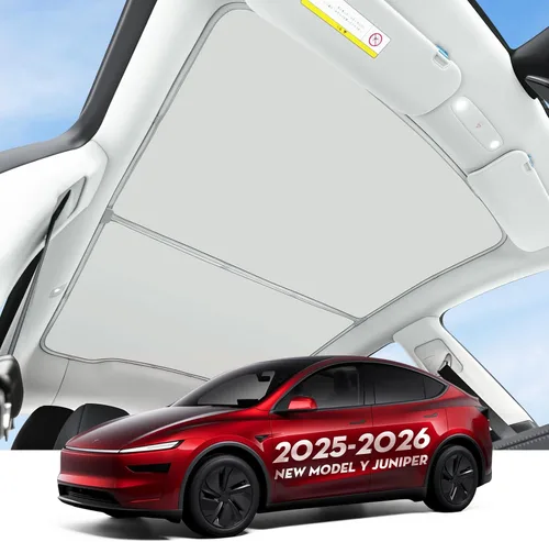 Vista 12 de Parasol de techo para Tesla Modelo 3 2026, parasol mejorado para techo solar para el nuevo Tesla Modelo 3 2024-2026, accesorios Highland