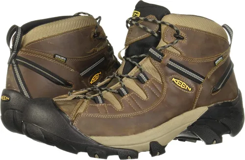 Vista 10 de KEEN Targhee II Botas de senderismo impermeables para hombre, AlcatrazFired Brick