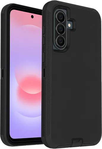 Vista 16 de Funda para teléfono Samsung Galaxy A16 5G, 3 capas de protección contra caídas de 16 pies, con cubierta de puerto a prueba de polvo, funda
