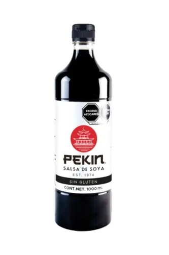 Vista 9 de Pekin Salsa de cocina de soja reducida en sodio, botella de 12 onzas líquidas (paquete de 2)