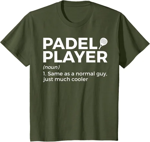 Vista 14 de Camiseta de Padel Player Definition Padel Tenis, Negro