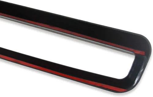 Vista 7 de MSCRP Insertos de rejilla delantera ABS para Dodge Challenger 2015-2020 (negro)