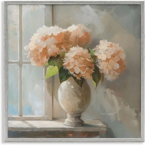 Vista 15 de Spring Floral Dollops' Framed Giclee Art
