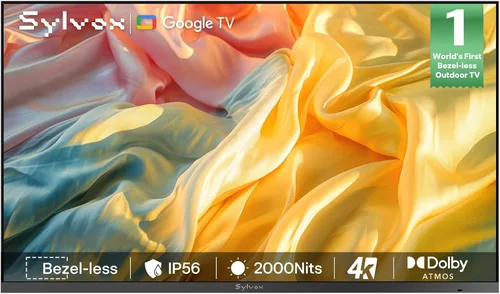 Vista 22 de SYLVOX - Televisión inteligente para exteriores 4K de 43 pulgadas
