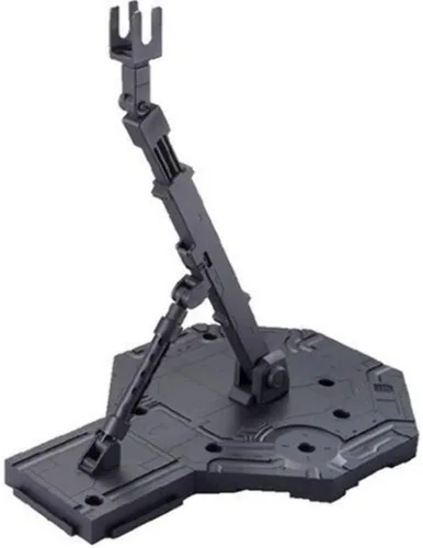 Vista 2 de Bandai Base Hobby Acción 1 soporte de la visualización (1/100 Scale), color negro